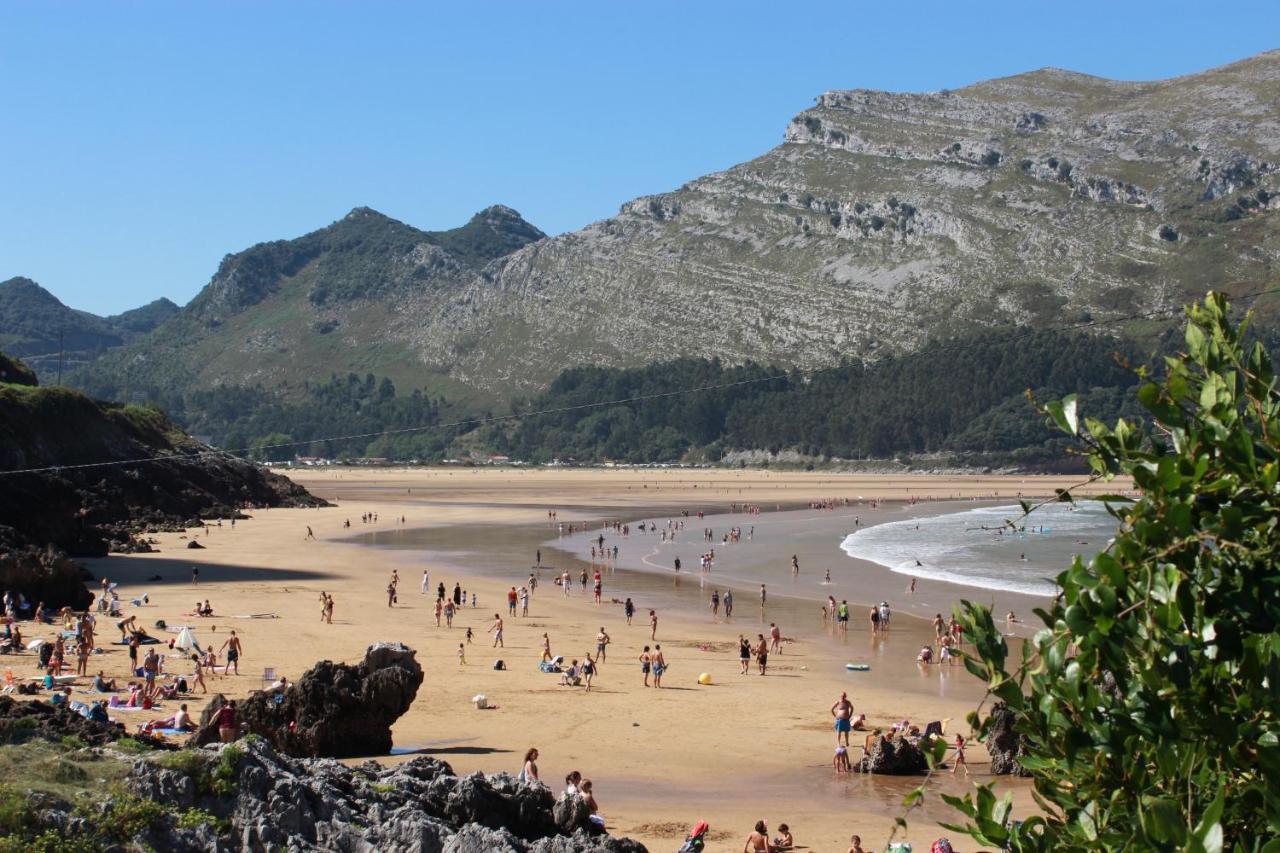 Camping Playa Arenillas Islares Bagian luar foto