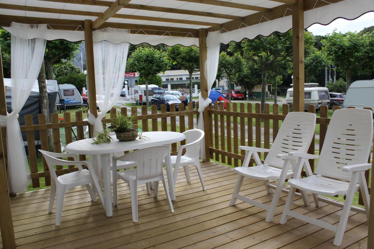 Camping Playa Arenillas Islares Bagian luar foto