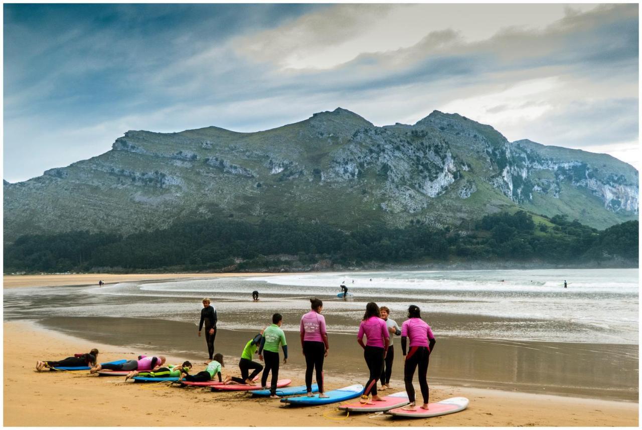 Camping Playa Arenillas Islares Bagian luar foto
